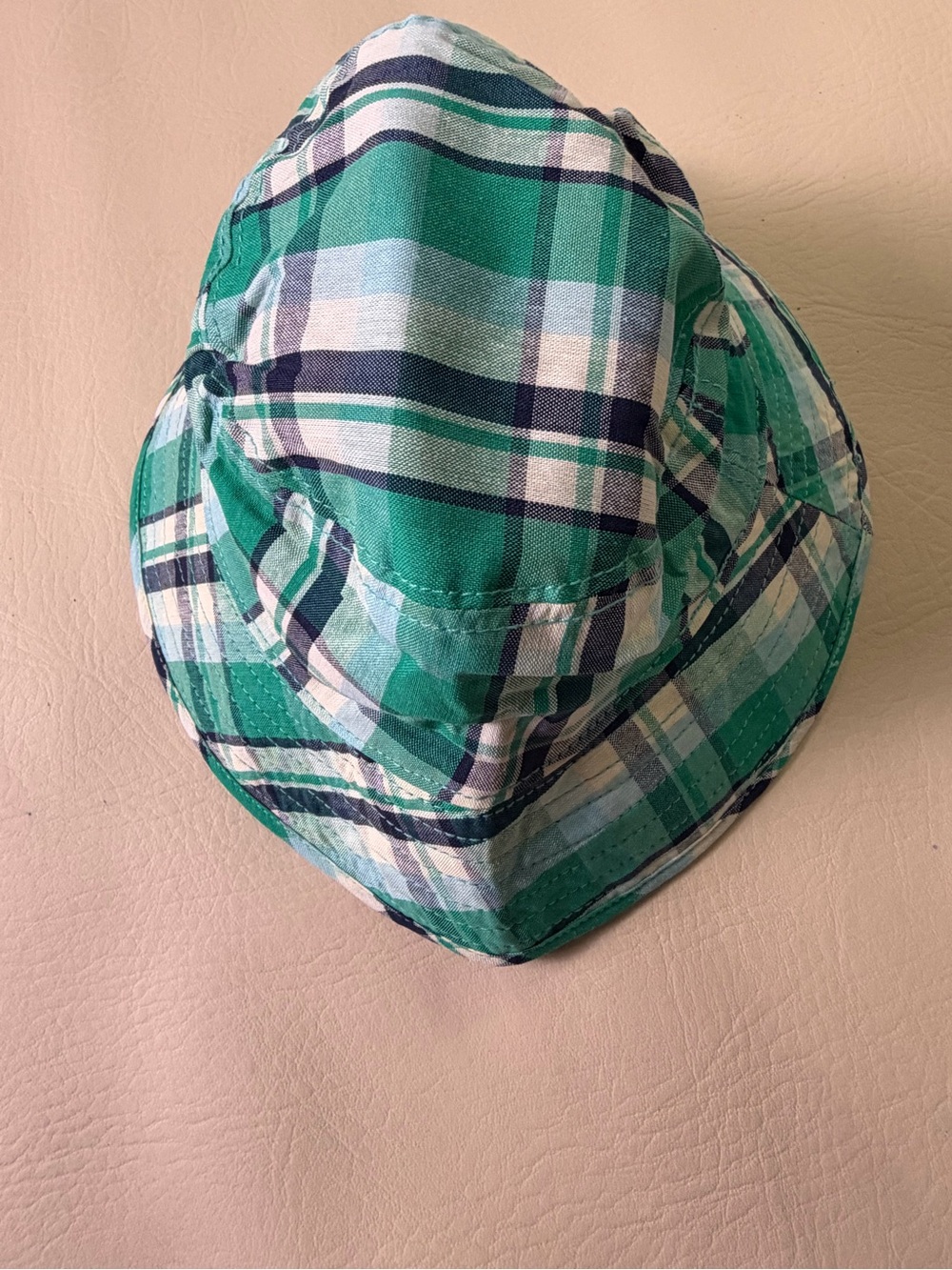 Gymboree | bucket hat blue and green 6-12 mo